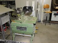 Tafelzaag electra beckum type kgt 500 op inklapbaar onderstel. bouwjaar 1992. - afbeelding 3 van  4