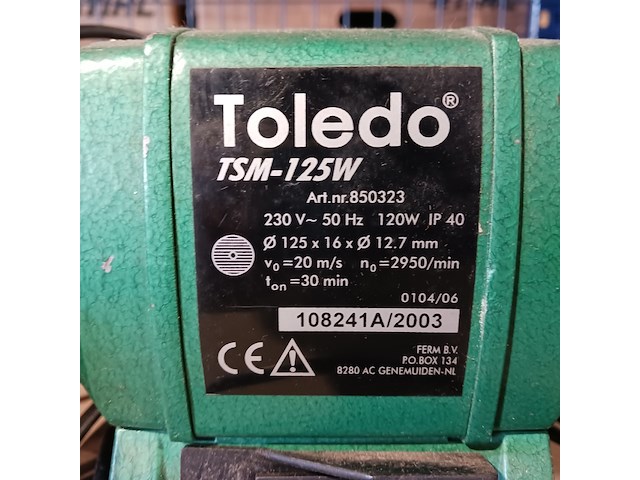 Tafelzaag en slijpmachine topcraft en toledo - afbeelding 5 van  13