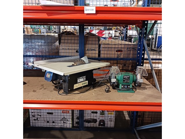 Tafelzaag en slijpmachine topcraft en toledo - afbeelding 1 van  13