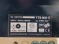 Tafelzaag en slijpmachine topcraft en toledo - afbeelding 11 van  13