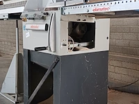 Tafelzaagmachine met aan en afvoerbaan elumatec, ts 161, bouwjaar 1996 - afbeelding 2 van  29