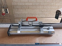 Tafelzaagmachine met aan en afvoerbaan elumatec, ts 161, bouwjaar 1996 - afbeelding 9 van  29