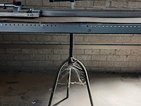 Tafelzaagmachine met aan en afvoerbaan elumatec, ts 161, bouwjaar 1996 - afbeelding 20 van  29