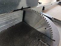 Tafelzaagmachine met aan en afvoerbaan elumatec, ts 161, bouwjaar 1996 - afbeelding 28 van  29