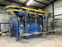 Taifun roterende gritstraalinstallatie