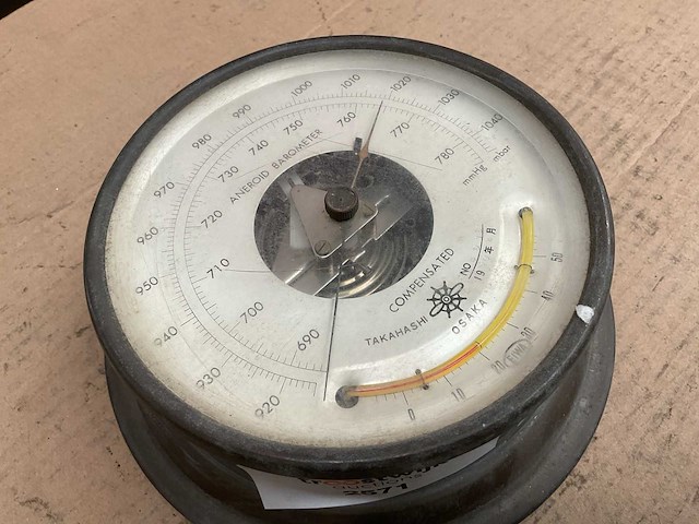 Takahashi vintage marine barometer - afbeelding 3 van  3