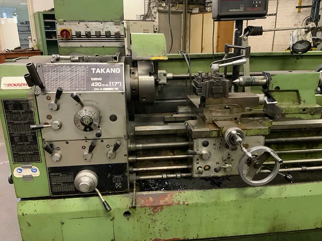 Takang swing 430 universele draaibank - afbeelding 17 van  21