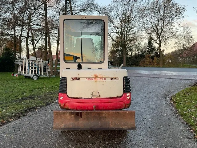 Takeuchi tb 125 minigraafmachine - afbeelding 4 van  34