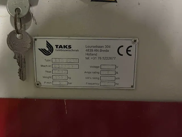 Taks tts complete verwerking- palletiseerinstallatie - afbeelding 49 van  54