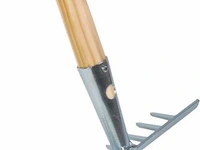 Talen tools – tuinhark – 10 tanden – verzinkt – 25 cm – essenhouten steel – 160 cm - afbeelding 1 van  1