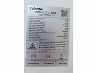 Talesun - tp660p-270 - gebruikt zonnepaneel (100x) - afbeelding 4 van  4