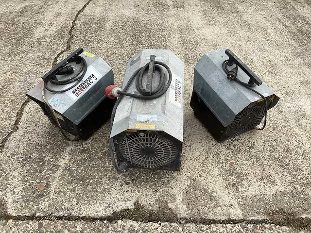 Tallmac mac 9 & 2x mac 3 heater (3x) - afbeelding 2 van  2