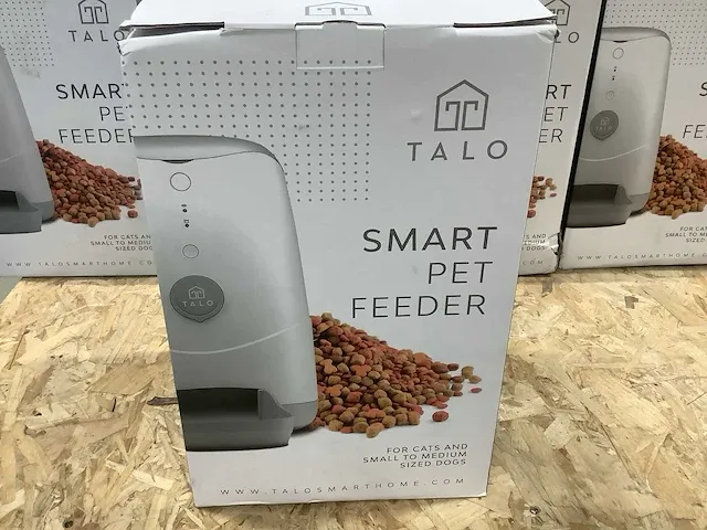 Talo slimme automatische voerbak op wi-fi – pet feeder | geschikt voor katten, kleine en middelgrote honden | 3.7 liter (5x) - afbeelding 3 van  5