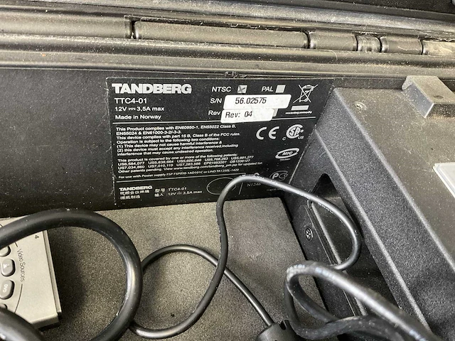 Tandberg ttc4-01 portable video communication system - afbeelding 4 van  7