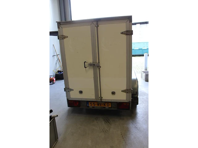 Tandemas aanhanger hapert met ingebouwde hogedrukreiniger dibo jmb-h tg k2000 max. 350 bar - 18l, brander ... - afbeelding 3 van  6