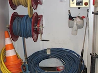 Tandemas aanhanger hapert met ingebouwde hogedrukreiniger dibo jmb-h tg k2000 max. 350 bar - 18l, brander ... - afbeelding 4 van  6