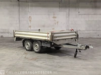 Tandemas aanhanger, humbaur, ht202616, 2010
