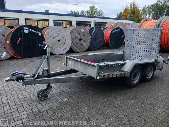 Tandemas aanhanger / machine transporter brian james trailers, 540-0110, bouwjaar 2012 - afbeelding 18 van  20