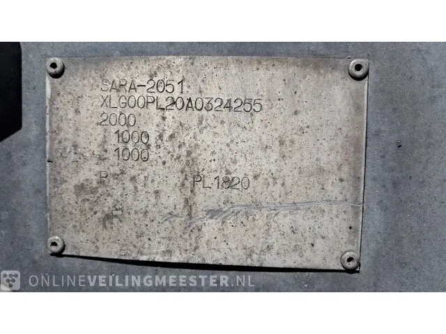 Tandemas aanhanger saris, p, bouwjaar 2003 - afbeelding 8 van  17