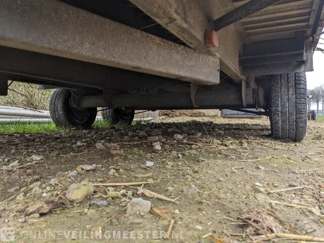 Tandemas aanhangwagen anssems, msx 3000-405 x200, bouwjaar 2012 - afbeelding 2 van  11