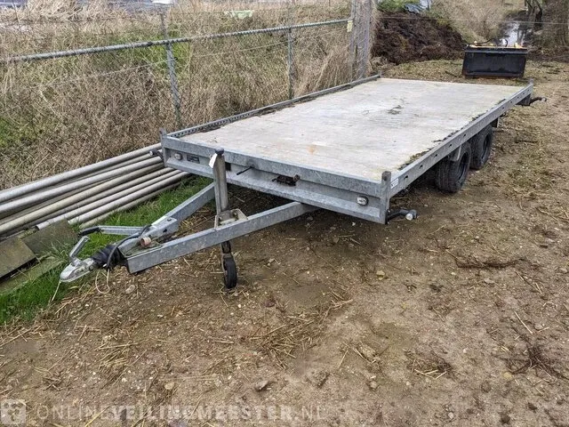Tandemas aanhangwagen anssems, msx 3000-405 x200, bouwjaar 2012 - afbeelding 4 van  11