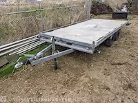 Tandemas aanhangwagen anssems, msx 3000-405 x200, bouwjaar 2012 - afbeelding 4 van  11