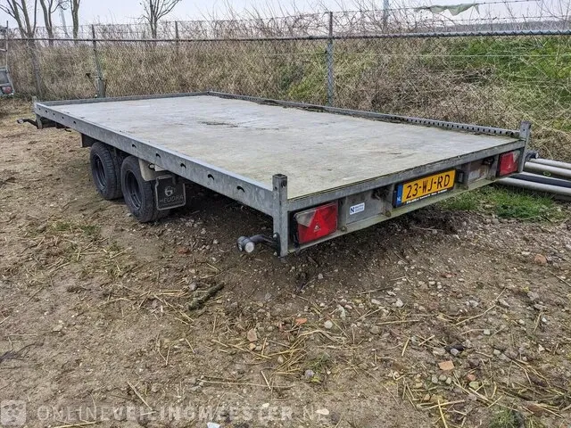 Tandemas aanhangwagen anssems, msx 3000-405 x200, bouwjaar 2012 - afbeelding 6 van  11