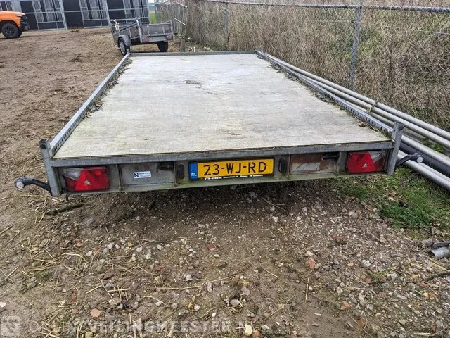Tandemas aanhangwagen anssems, msx 3000-405 x200, bouwjaar 2012 - afbeelding 7 van  11