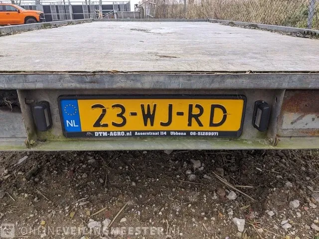 Tandemas aanhangwagen anssems, msx 3000-405 x200, bouwjaar 2012 - afbeelding 8 van  11