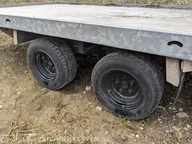 Tandemas aanhangwagen anssems, msx 3000-405 x200, bouwjaar 2012 - afbeelding 9 van  11