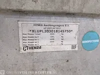 Tandemas aanhangwagen henra, 27b, bouwjaar 2022 - afbeelding 8 van  25