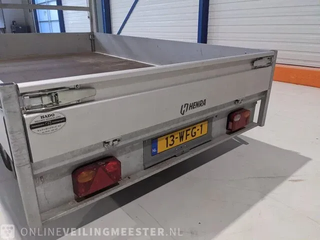Tandemas aanhangwagen henra, 27b, bouwjaar 2022 - afbeelding 9 van  25