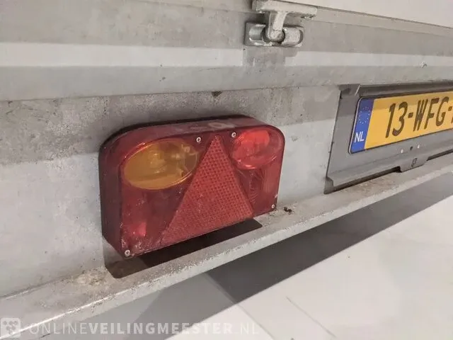 Tandemas aanhangwagen henra, 27b, bouwjaar 2022 - afbeelding 10 van  25