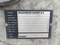 Tandemas aanhangwagen met huif hapert, al, bouwjaar 2016 | 30-wp-ks - afbeelding 3 van  18