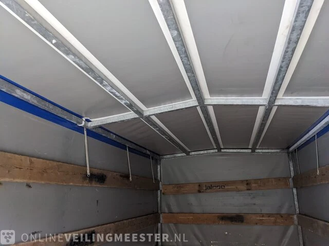 Tandemas aanhangwagen met huif hapert, al, bouwjaar 2016 | 30-wp-ks - afbeelding 7 van  18