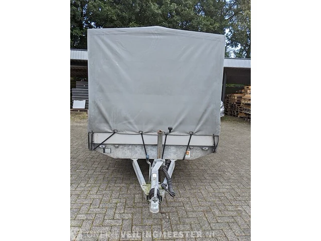 Tandemas aanhangwagen met huif hapert, al, bouwjaar 2016 | 30-wp-ks - afbeelding 17 van  18