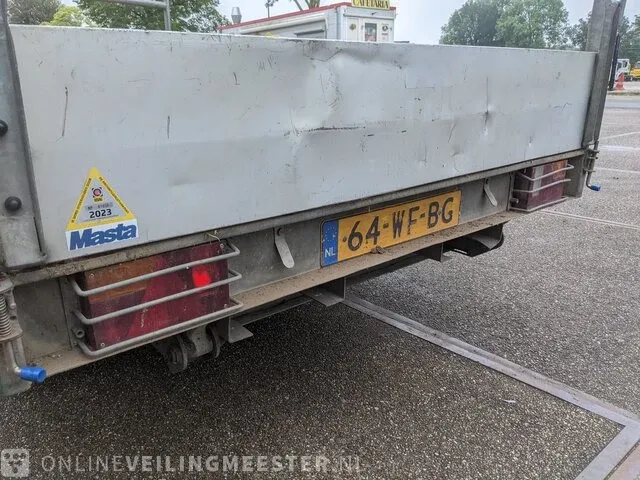 Tandemas kipper aanhanger masta - afbeelding 15 van  24