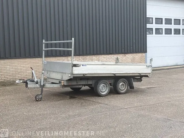 Tandemas kipper aanhanger masta - afbeelding 12 van  24