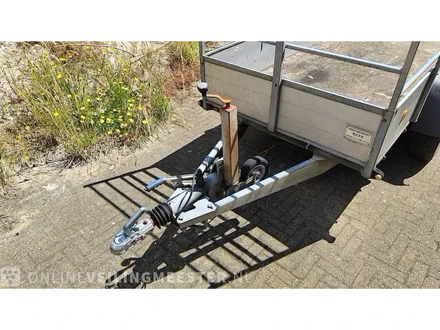 Tandemasser 305x130 hapert, grijs / chroom - afbeelding 2 van  4