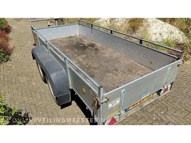 Tandemasser 305x130 hapert, grijs / chroom - afbeelding 3 van  4