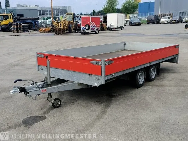 Tandemasser aanhanger henra, pl2 met rijplaten , bouwjaar 2013 | 57-wk-lz - afbeelding 2 van  19