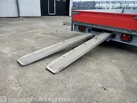 Tandemasser aanhanger henra, pl2 met rijplaten , bouwjaar 2013 | 57-wk-lz - afbeelding 10 van  19