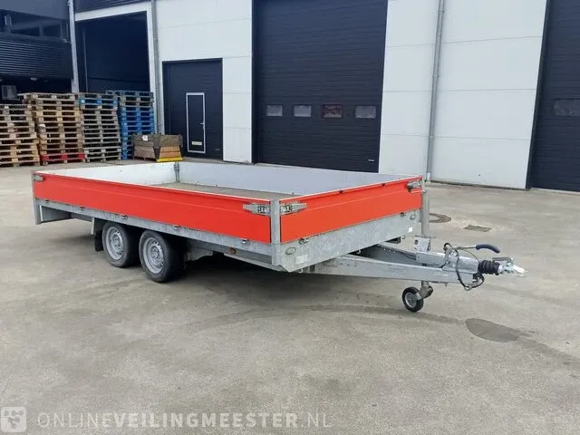 Tandemasser aanhanger henra, pl2 met rijplaten , bouwjaar 2013 | 57-wk-lz - afbeelding 1 van  19