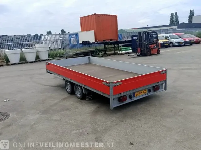Tandemasser aanhanger henra, pl2 met rijplaten , bouwjaar 2013 | 57-wk-lz - afbeelding 18 van  19