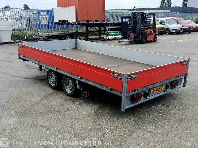 Tandemasser aanhanger henra, pl2 met rijplaten , bouwjaar 2013 | 57-wk-lz - afbeelding 19 van  19