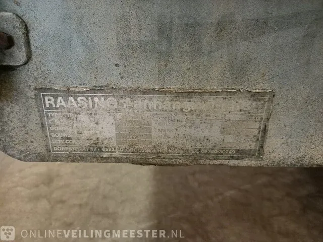 Tandemasser aanhanger rias, rp20 - afbeelding 3 van  16