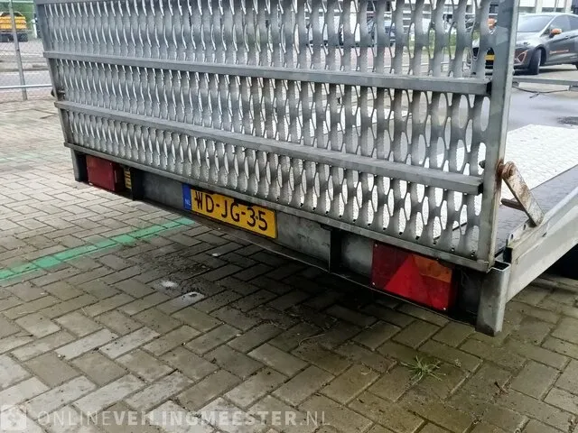 Tandemasser transport aanhanger hapert, bouwjaar 2001 - afbeelding 2 van  10