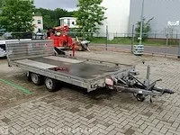 Tandemasser transport aanhanger hapert, bouwjaar 2001