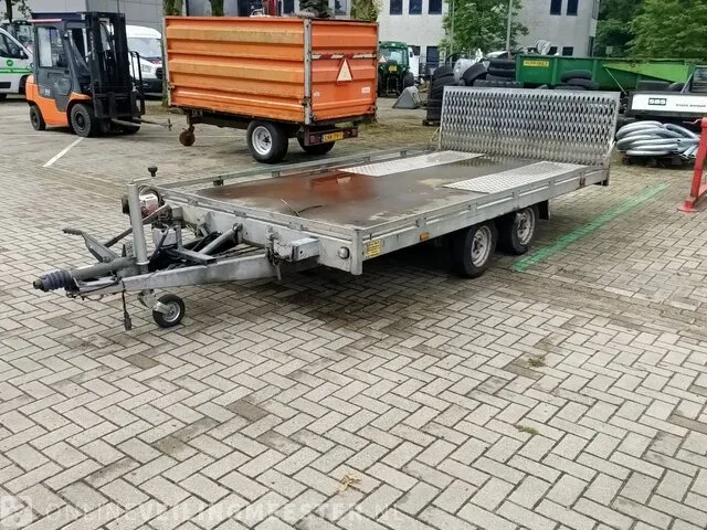 Tandemasser transport aanhanger hapert, bouwjaar 2001 - afbeelding 3 van  10