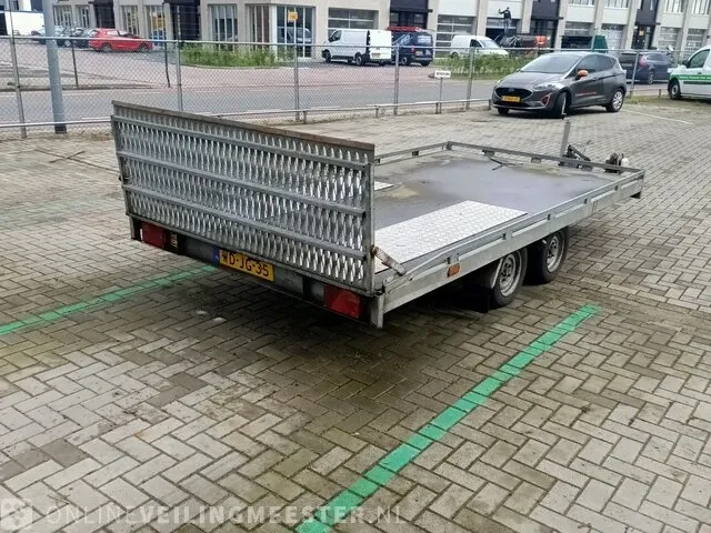 Tandemasser transport aanhanger hapert, bouwjaar 2001 - afbeelding 4 van  10